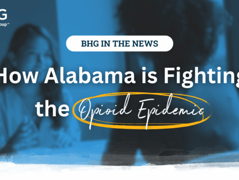BHG news feature on Alabama's opioid epidemic response and treatment initiatives.