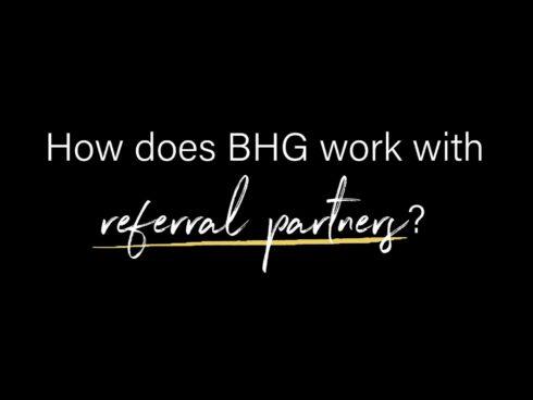 BHG staff explaining how the organization collaborates with referral partners, including healthcare providers and community organizations, to streamline patient access to behavioral health and addiction treatment.