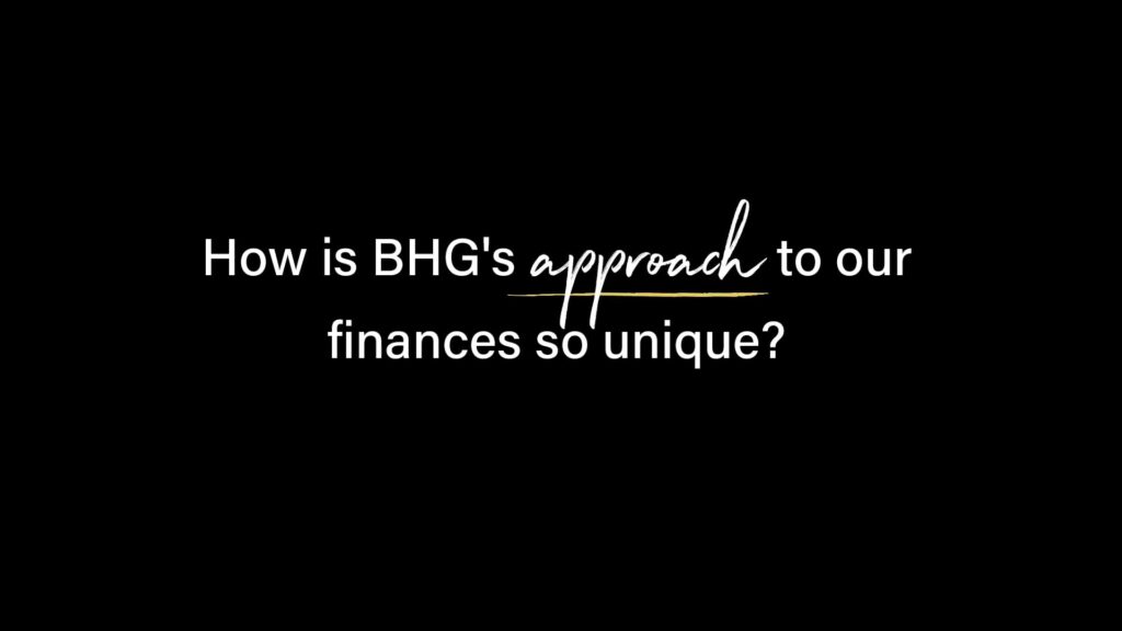 BHG leadership explaining the organization’s unique financial approach, including sustainable funding, investment in patient care, and strategies that support long-term recovery outcomes.