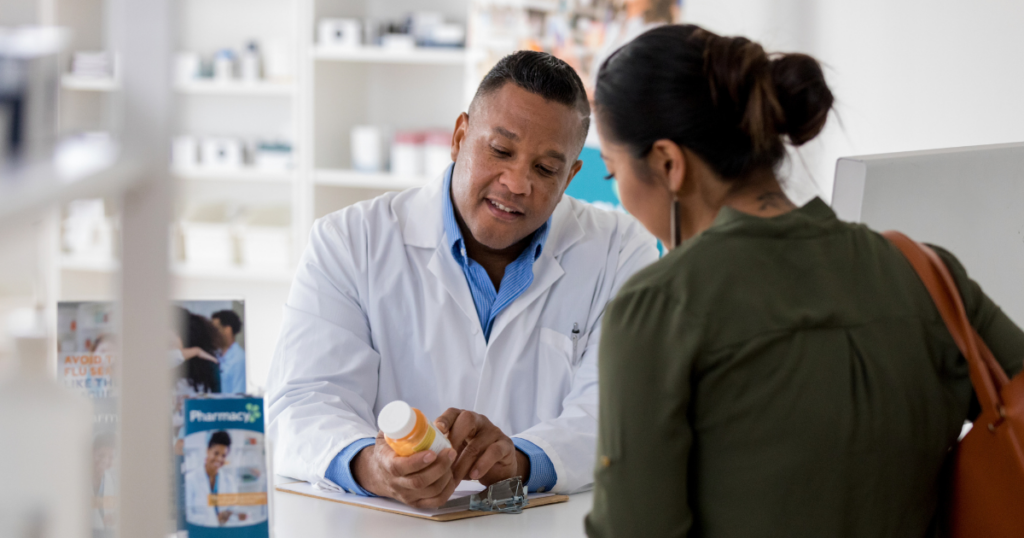 Healthcare provider discussing Suboxone vs methadone safety, overdose risk and proper dosing with a patient.