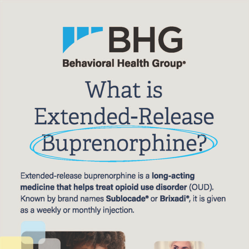 Thumbnail of patient brochure - What is Extended-Release Buprenorphine?